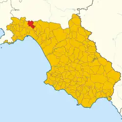 Localisation de Fisciano