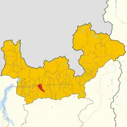 Localisation de Forcola