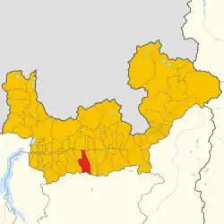 Localisation de Fusine