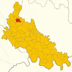 Localisation de Galgagnano