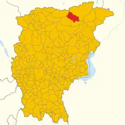 Localisation de Gandellino