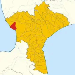 Localisation de Gizzeria