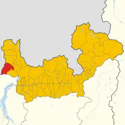 Localisation de Gordona