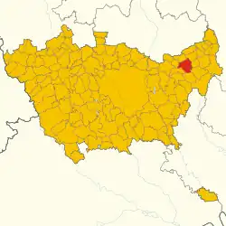 Localisation de Gorgonzola