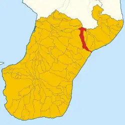 Localisation de Grotteria