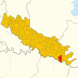 Localisation de Gussola