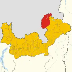 Localisation de Livigno