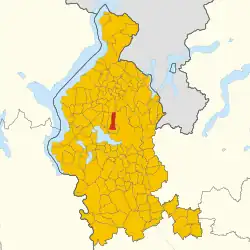 Localisation de Luvinate