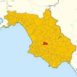 Localisation de Magliano Vetere