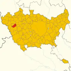 Localisation de Marcallo con Casone