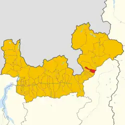 Localisation de Mazzo di Valtellina