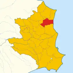 Localisation de Melissa