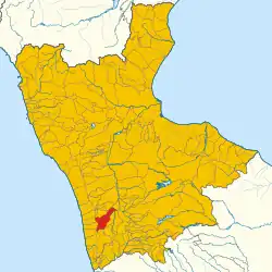 Localisation de Mendicino