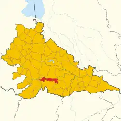 Localisation de Motteggiana