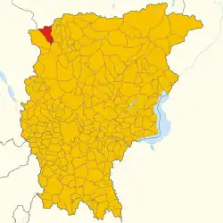 Localisation de Ornica