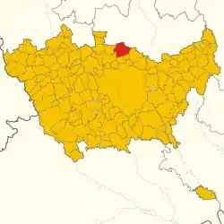 Localisation de Paderno Dugnano