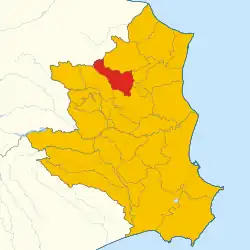 Localisation de Pallagorio