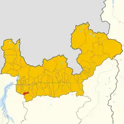 Localisation de Pedesina