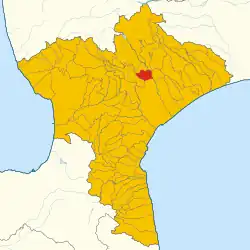 Localisation de Pentone