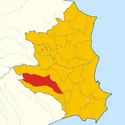 Localisation de Petilia Policastro