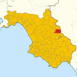 Localisation de Polla