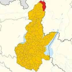 Localisation de Ponte di Legno