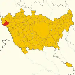 Localisation de Robecchetto con Induno