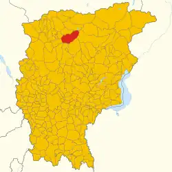 Localisation de Roncobello