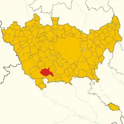 Localisation de Rosate