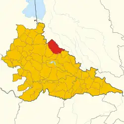 Localisation de Roverbella