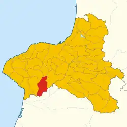 Localisation de San Calogero