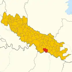 Localisation de San Daniele Po