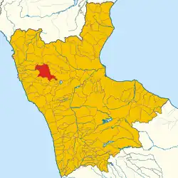 Localisation de San Donato di Ninea