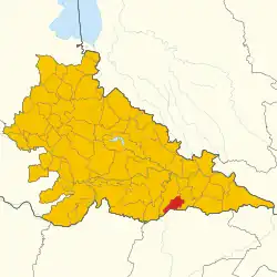 Localisation de San Giacomo delle Segnate