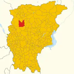 Localisation de San Giovanni Bianco