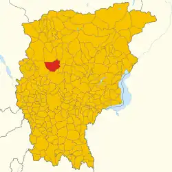 Localisation de San Pellegrino Terme