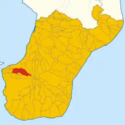 Localisation de San Roberto