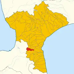 Localisation de San Vito sullo Ionio