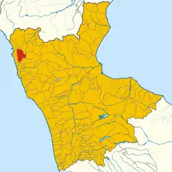 Localisation de Santa Domenica Talao