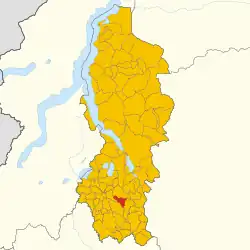 Localisation de Santa Maria Hoè