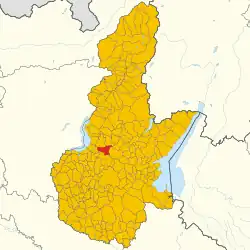 Localisation de Sarezzo