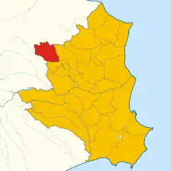 Localisation de Savelli