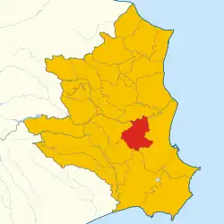 Localisation de Scandale