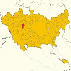 Localisation de Sedriano