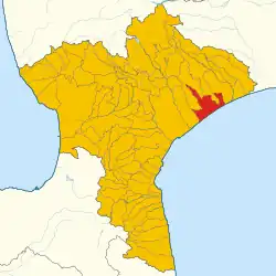 Localisation de Sellia Marina