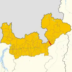 Localisation de Sernio