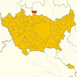 Localisation de Solaro