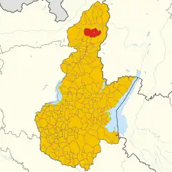 Localisation de Sonico