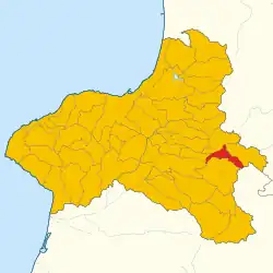 Localisation de Spadola