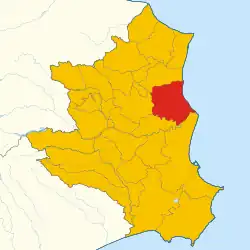 Localisation de Strongoli